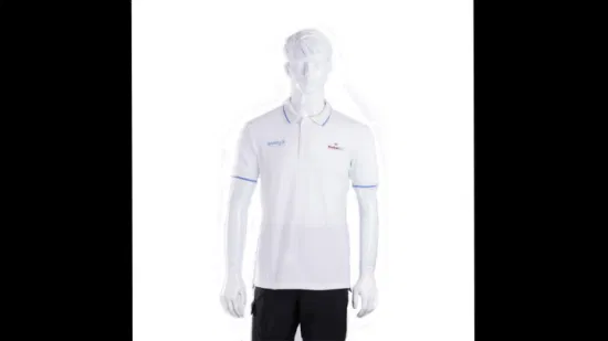 Pique Polo Shirt Breathable Short Sleeve Men′ S Polo Shirt Men′ S Plain Polo