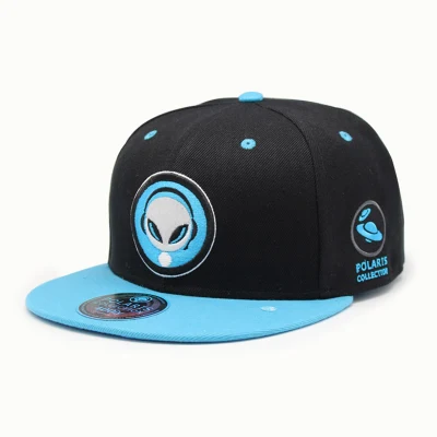Duck Cap Hip Hop Polyester Cotton Embroidery Printed Logo Flat Plate Sun Cap Men′s and Women′s Solid Color Baseball Cap (CFCP028)