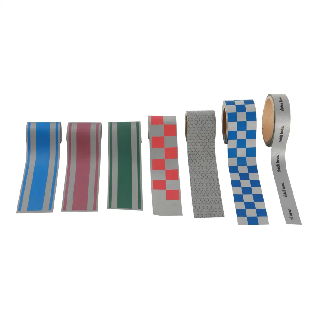 Reflective Warning Tape with Different Patterns for Safety Clothing