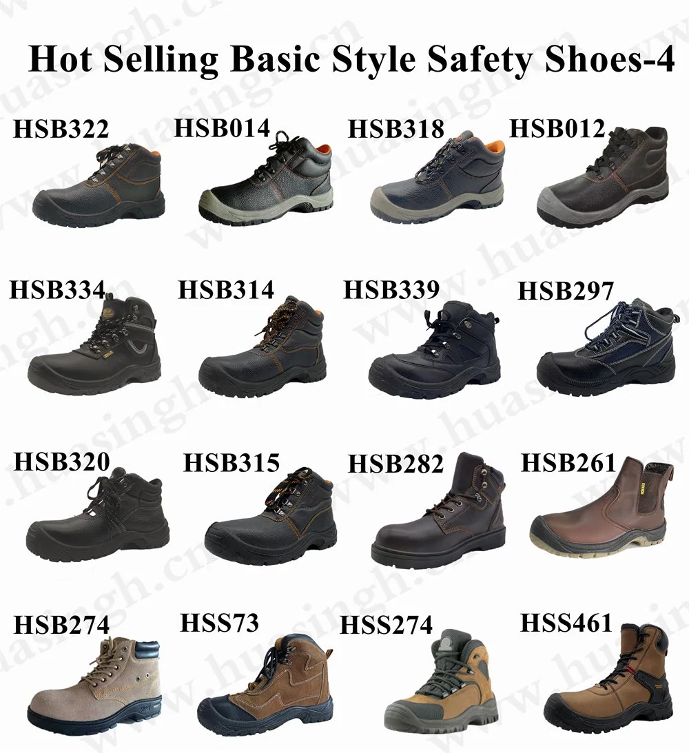 Ywq, Steel Toe Insert Anti-Puncture Oil-Proof Cheap Safety Boot HSB012