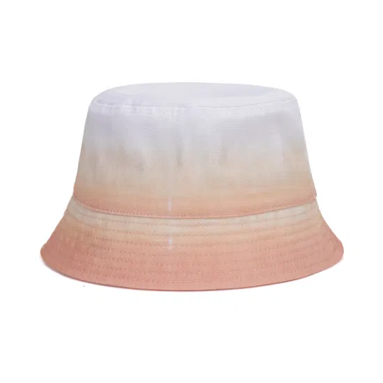 Fashion Foldable Custom 100% Cotton Printed Bucket Hat for Adults