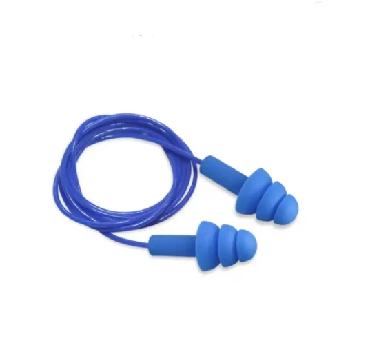 Noise Obsorbing Reduction Industrial Safety Hearing Protection Earplug Reusable String Ear Plugs